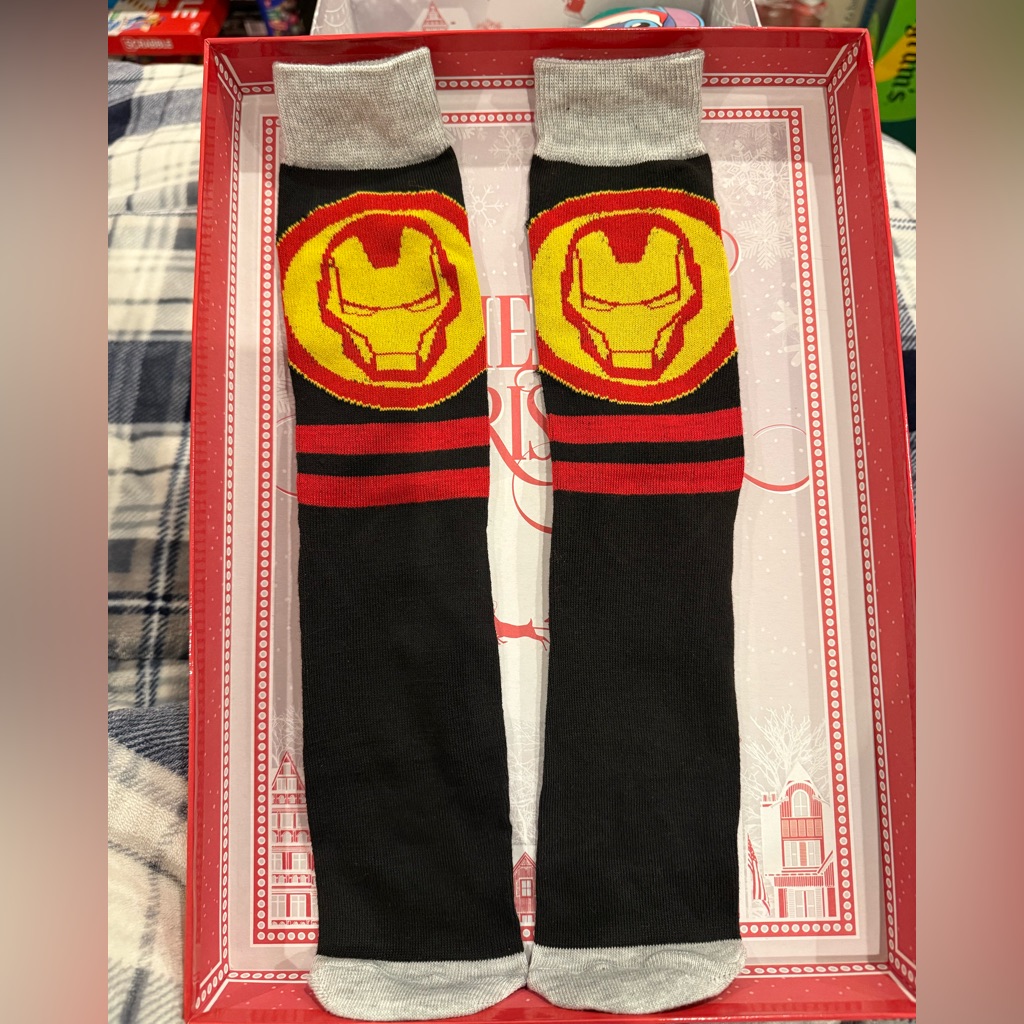 Marvel Iron Man Socks Brand New